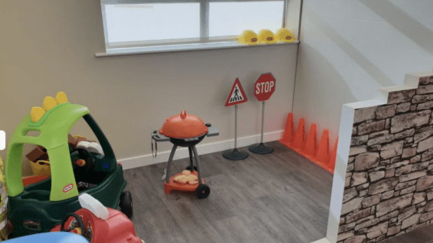 Part of the play centre at Dream Big Role Play Centre