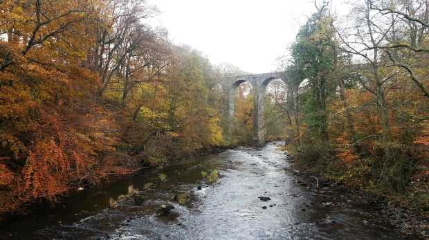 River at Almondell and Calderwood Country Park in Broxburn