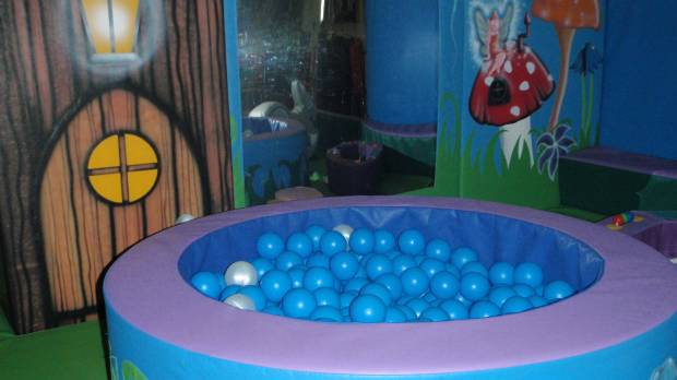 Ball pit at The Wonder Wood