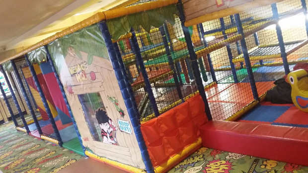 Soft play frame at Brewsters at Inshes Gate in Inverness