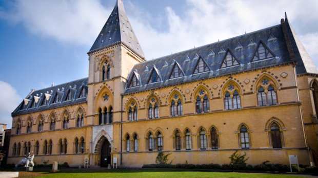 Outside view of Oxford University Museum of Natural History