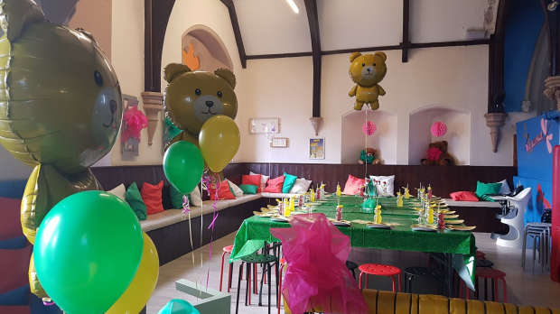 Party room at KiKis Kabin in North Shields