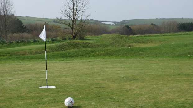 Footgolf at Brighton Footgolf Course in Hove