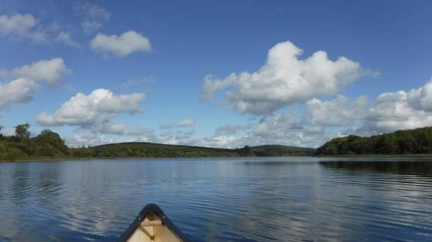 Canoeing at Tanagh Outdoor Education Centre in Rockcorry