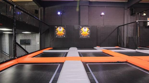 Trampolines at Jump Warehouse in Warrington