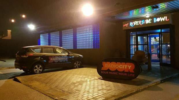 Entrance to Riverside Bowl and Laser Quest in Wallasey