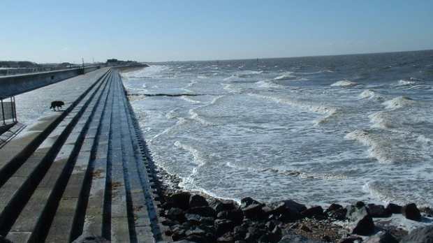 The sea at South Beach Hunstanton, Hunstanton