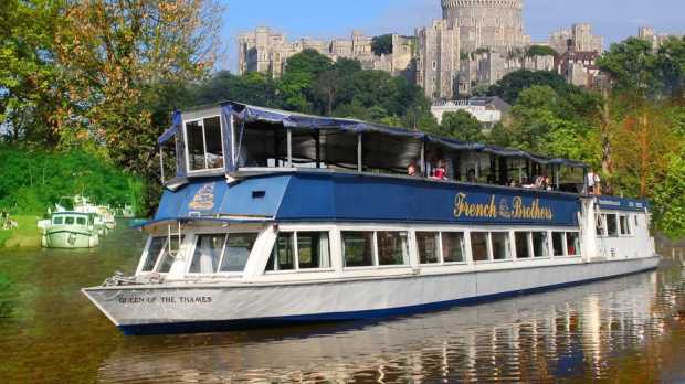 Tour boat at French Brothers Boats Runnymede in Old Windsor