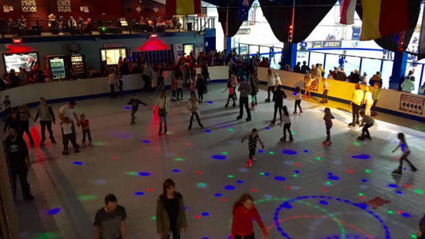 People rollerskating at Simply Skate in Rotherham