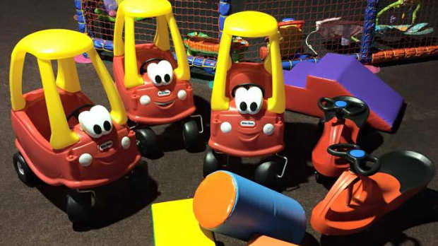 Play area at Rascals Club House in Caerphilly