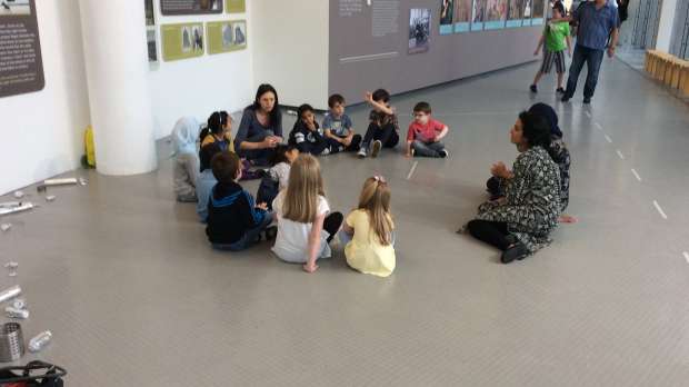 Kids at The Lowry in Greater Manchester