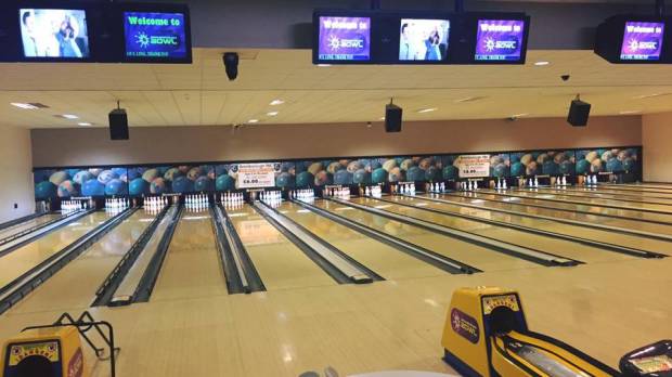 Bowling alleys at The Bowl Bromborough