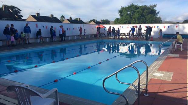 Outside pool at Shap Swimming Pool in Penrith