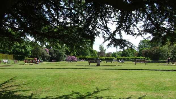 Field at Worden Park in Leyland