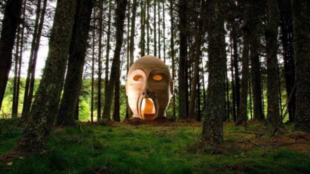 Sculpture at Kielder Art and Architecture in Kielder