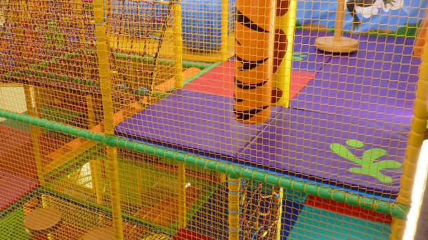 Soft play area at Louisa Lagoon Adventure Play in Stanley