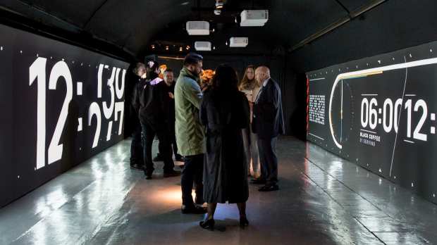 Visitors at Jersey War Tunnels