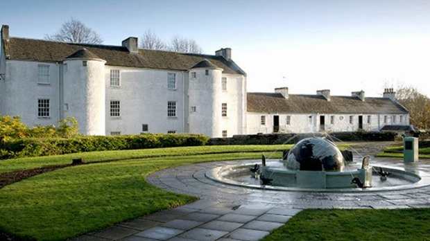 Outside view of David Livingstone Centre in Blantyre