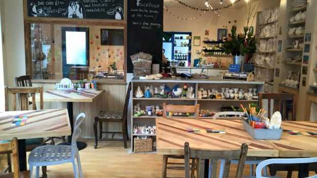 Ceramic Cafe at Planet Pot in Sheffield