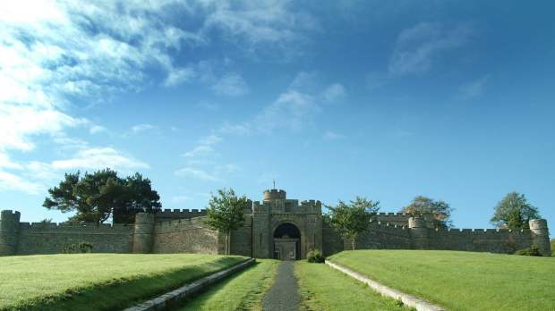Walls of Jedburgh Castle Jail and Museum