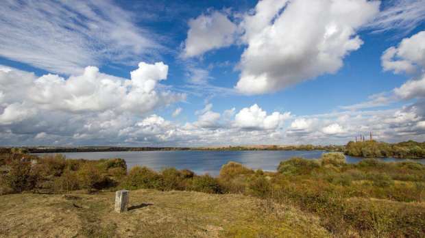 Lake at Marston Vale Forest Centre in Marston Moretaine