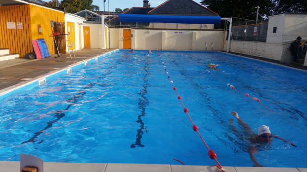 Outdoor swimming pool at Buckfastleigh Swimming Pool