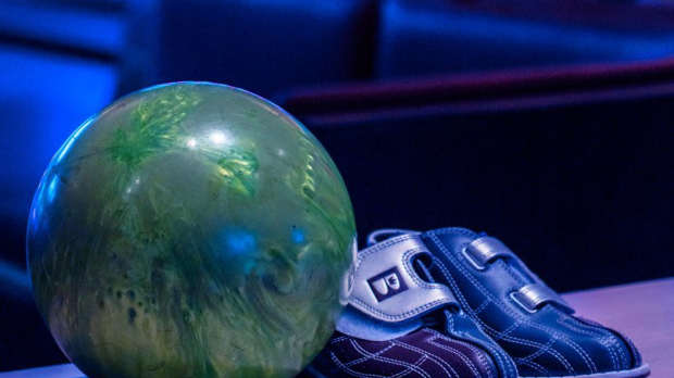 Bowling ball and shoes at Leisureplex Tallaght