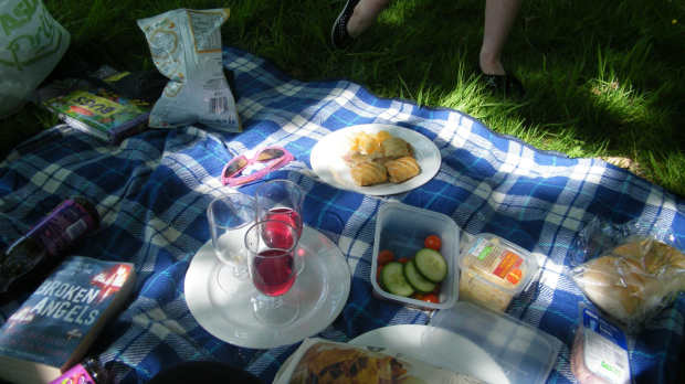 Picnic at Bruntwood Park in Cheadle