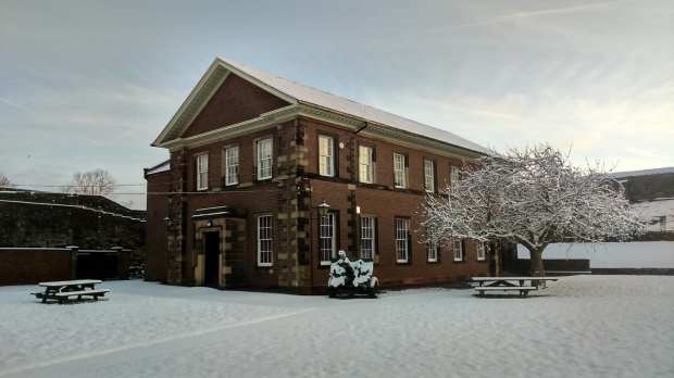 Outside view of Cumbrias Museum of Military Life in Carlisle