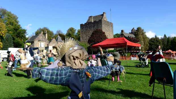 Event day at Dean Castle Country Park in Kelmarnock