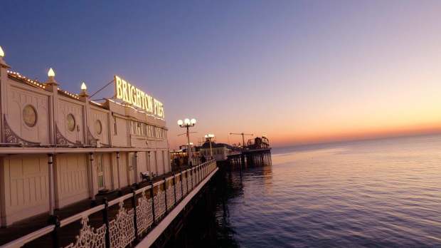 Sunset at Brighton Pier