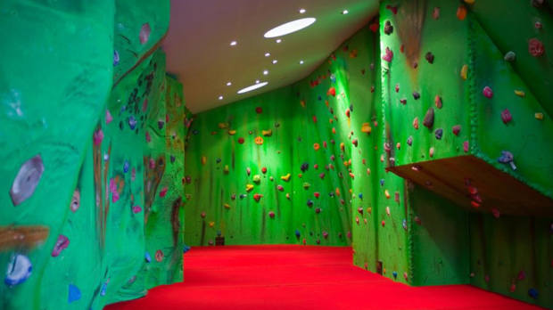 Climbing walls at Keswick Climbing Wall