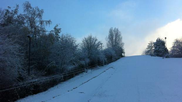 Slope at Runcorn Ski Centre