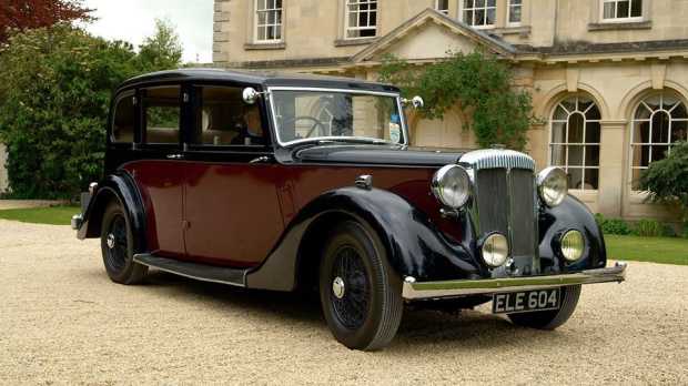 Classic car at Atwell Wilson Motor Museum in Calne