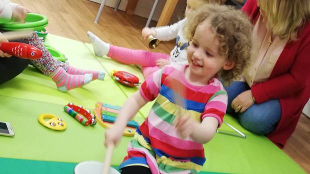 toddler at Just Giggle