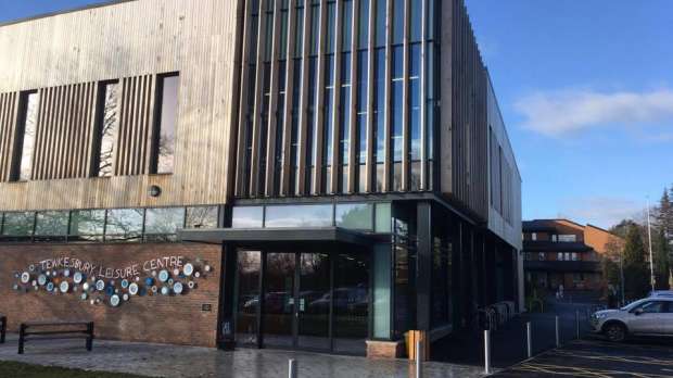 Outside View of Tewkesbury Leisure Centre