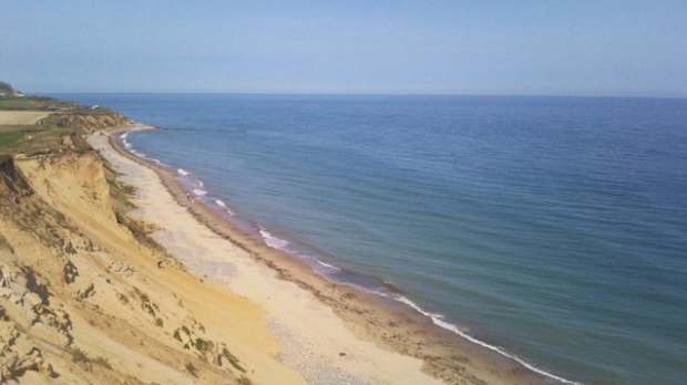 A view of East Runton Beach, East Runton