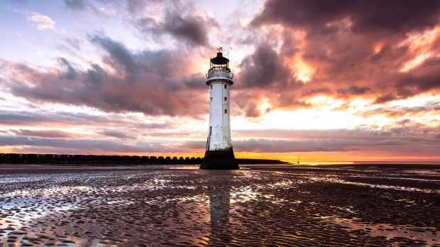 Lighthouse at New Brighton Beach