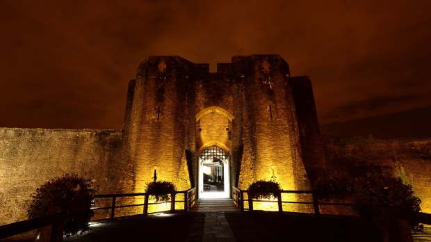 Entrance to Caernarfon Castle