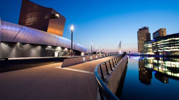 Outside view of IWM North (1) in Manchester