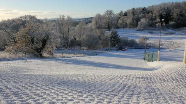 Snow slope at Torquay Alpine Ski Club 