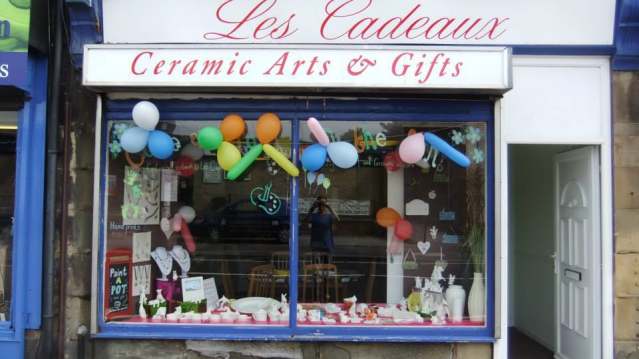 Outside view of Les Cadeaux in Barnsley