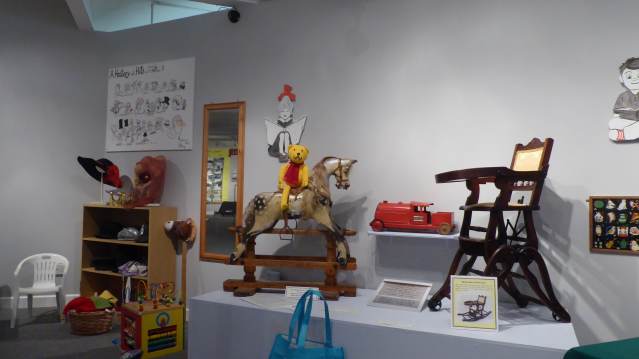 The toys and games for kids at Weymouth Museum