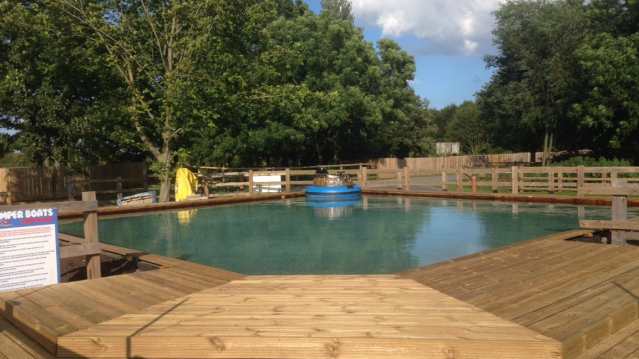 Boat pool at Park Rose Village in Bridlington