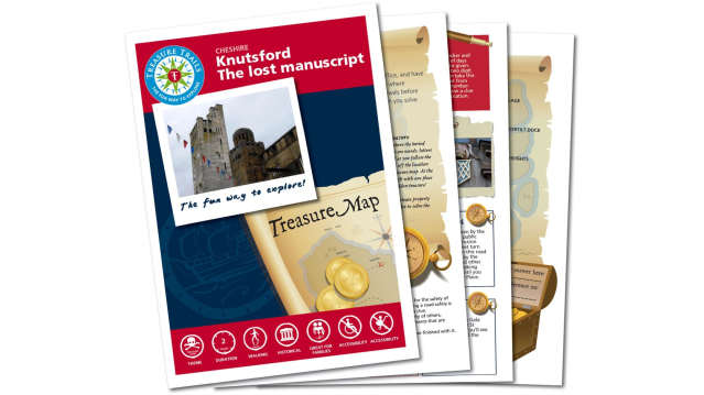 Map and booklet for The Knutsford Treasure Hunt Trail