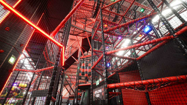 Rope Climber Maze at TAG X in Batley