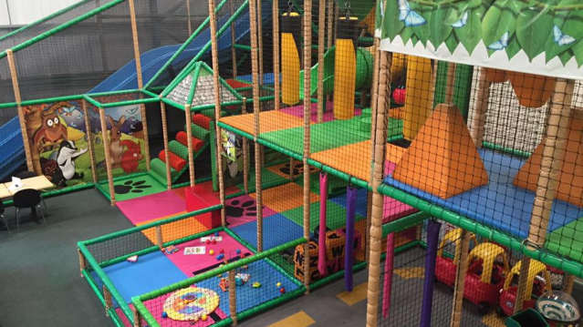 Toddler soft play area at Twiggys Play in Thirsk
