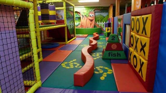 Toddler soft play area at Outburst Salisbury