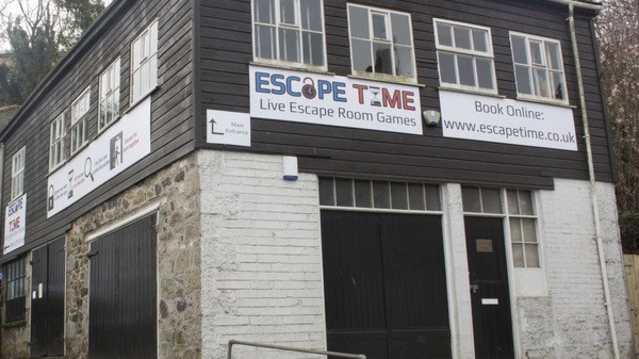 Escape Time building side