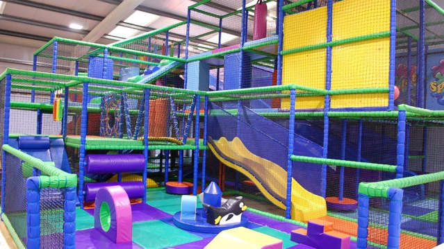 Toddler soft play area at Scallywags in Lurgan